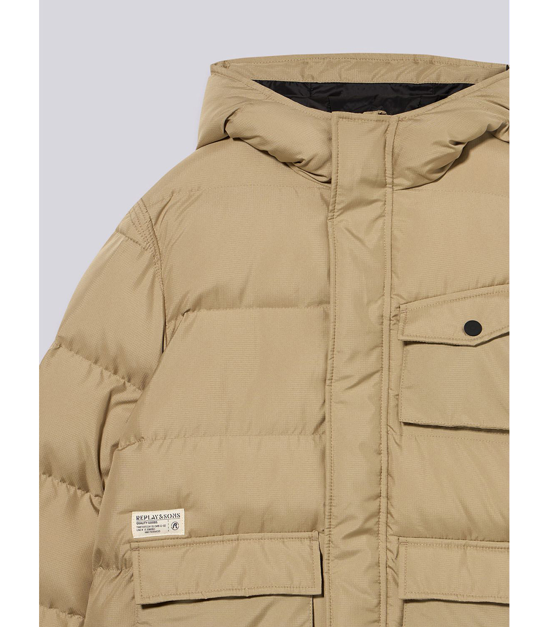 ボーイズ ブルゾン 詳細画像 カーキ 3